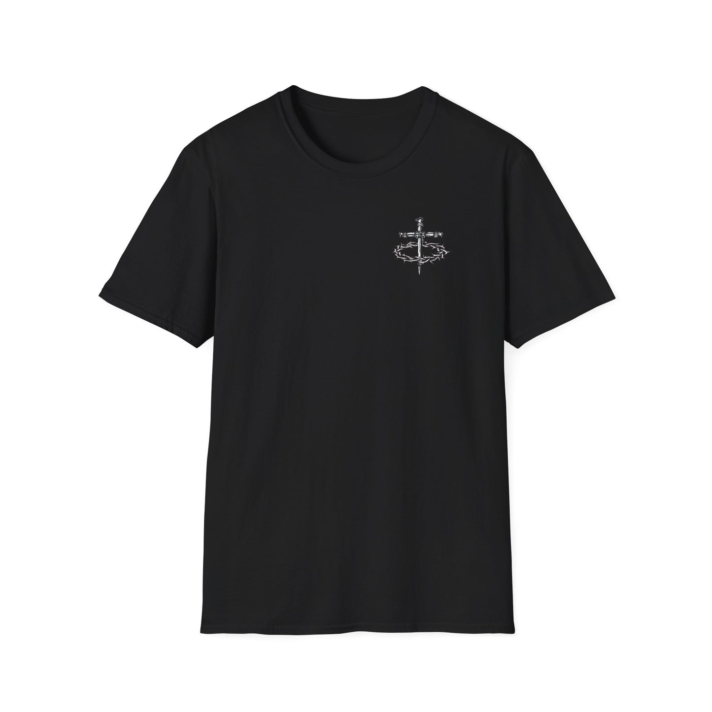 Gospel Acrostic Christian T-Shirt | Faith Shirt | Cross Nail & Crown of Thorns | Unisex