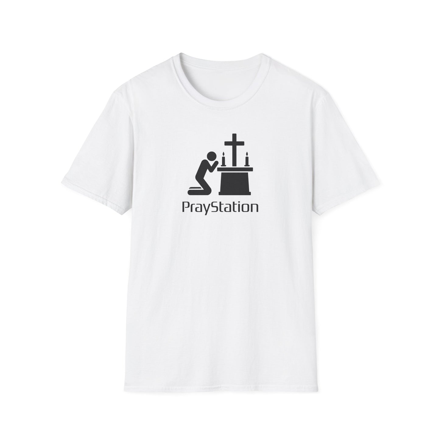 PrayStation graphic T-Shirt | Faith Prayer Church Tee
