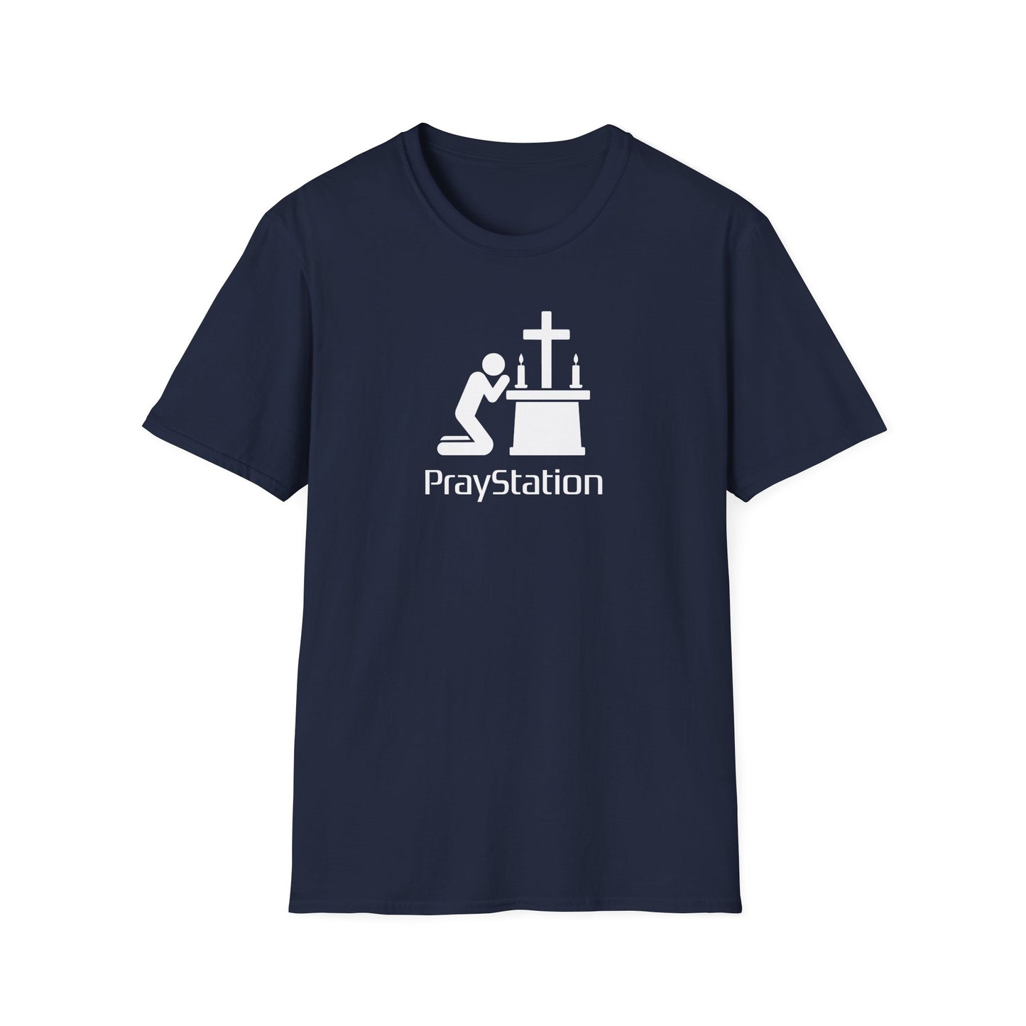 PrayStation graphic T-Shirt | Faith Prayer Church Tee