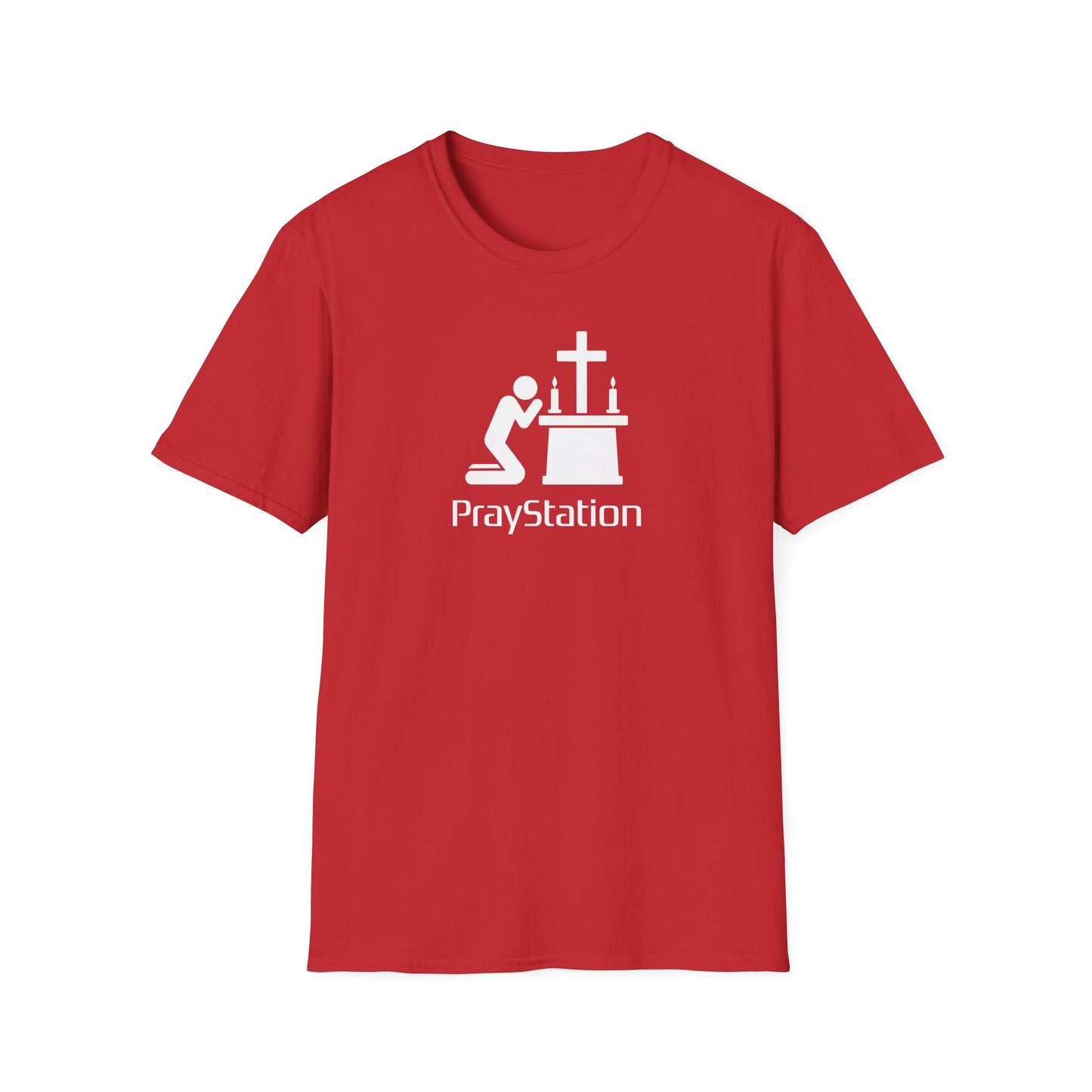 PrayStation graphic T-Shirt | Faith Prayer Church Tee