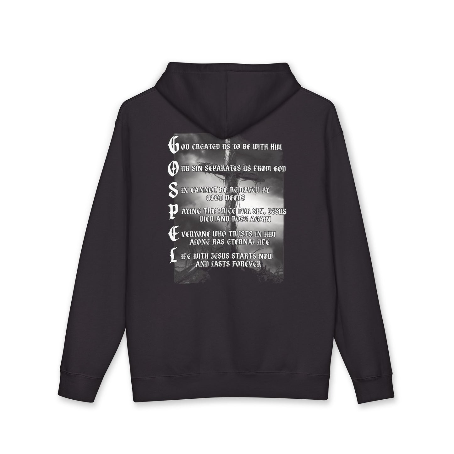 Gospel Acrostic Christian Faith Pullover Hoodie | Unisex