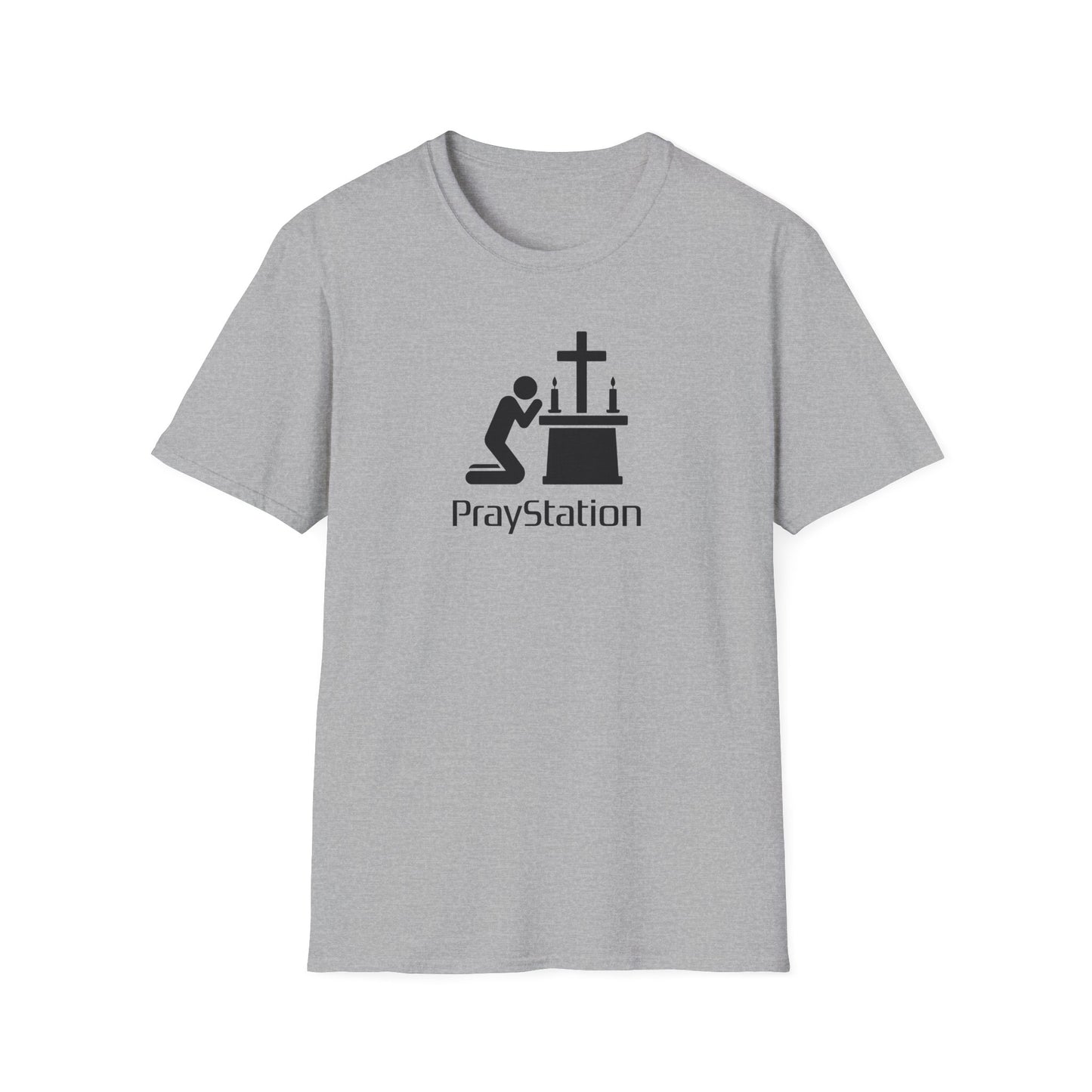 PrayStation graphic T-Shirt | Faith Prayer Church Tee