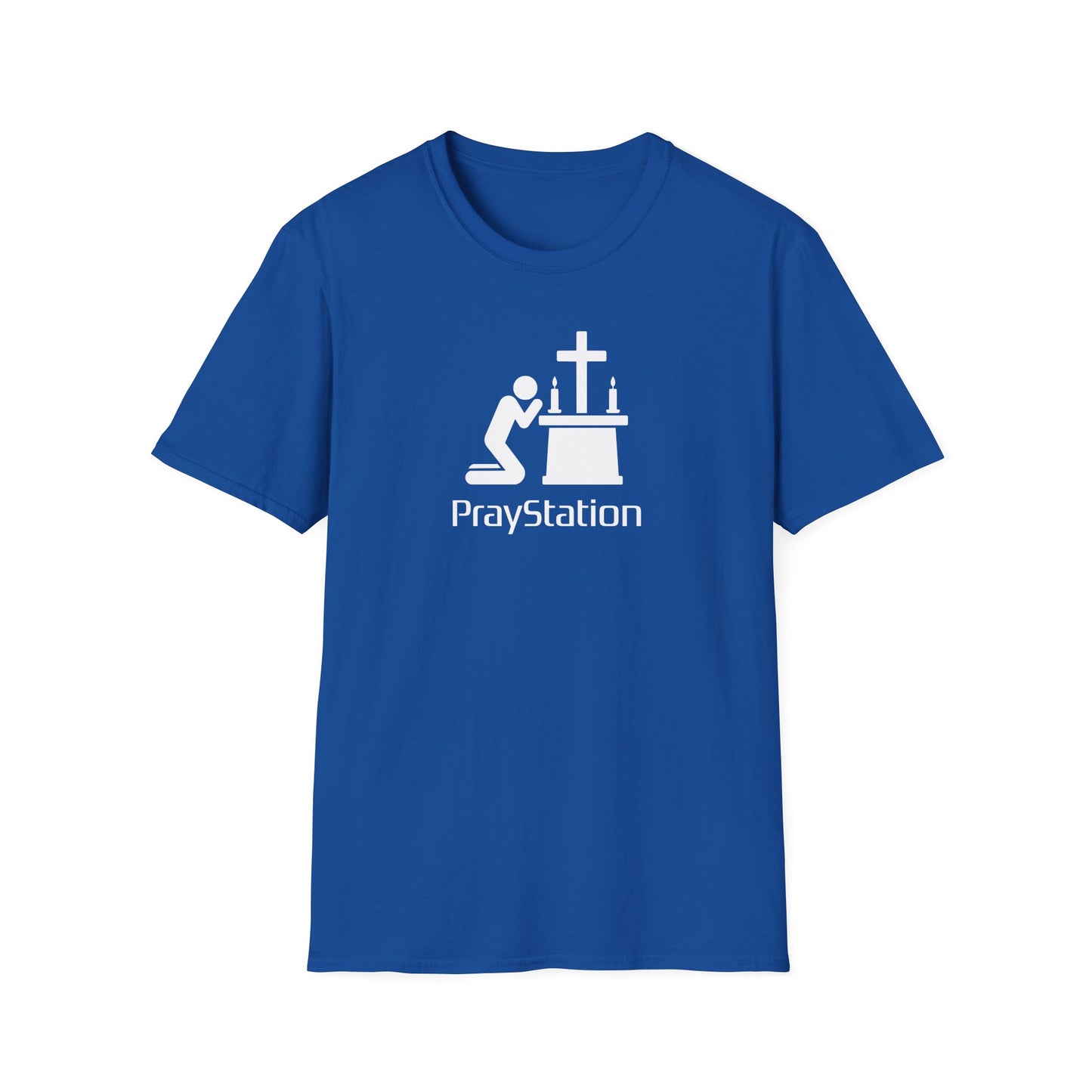 PrayStation graphic T-Shirt | Faith Prayer Church Tee