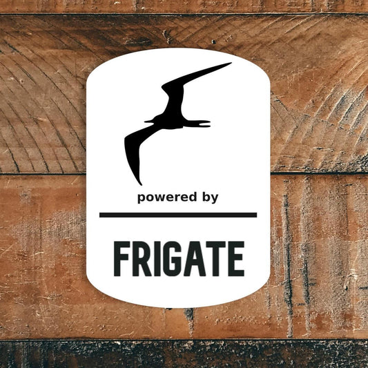 Frigate NVR Vinyl Sticker – Server Label Decal for Homelab & Tech Setups