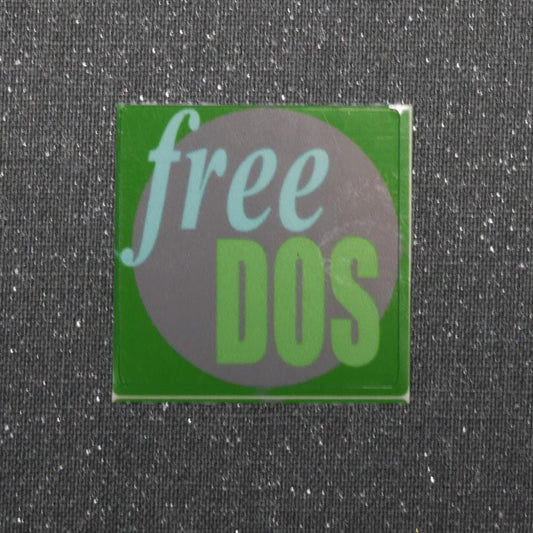 FreeDOS PC Case Sticker