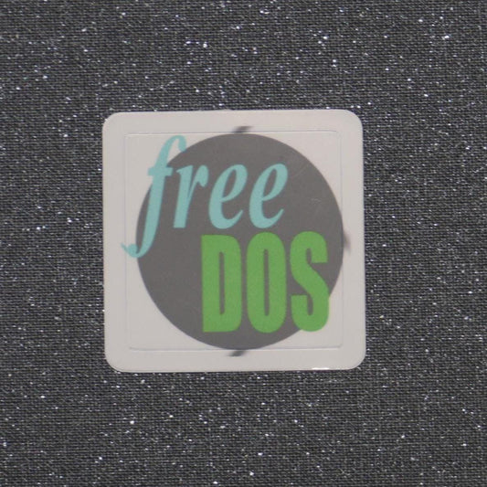 FreeDOS PC Case Sticker